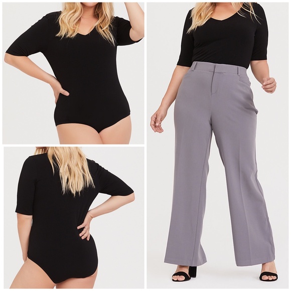 torrid Tops - New black bodysuit